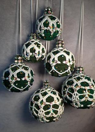 Дизайнерські новорічні та різдвяні кульки