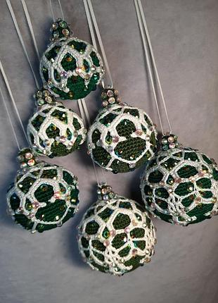 Дизайнерські новорічні та різдвяні кульки