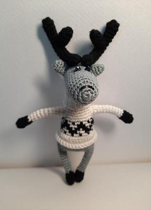Новорічний олень, іграшка, сувенір