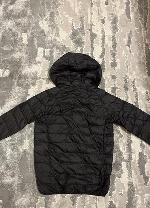 Легкая пуховая куртка (осень-весна) 140 см 8-9 лет3 фото