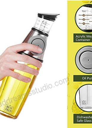 Пляшка дозатор масла oil dispenser best prep