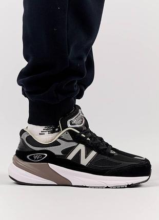 New balance 990v6 black white