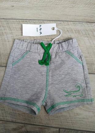 Шорти з крокодилом 5.10.15. 74р.