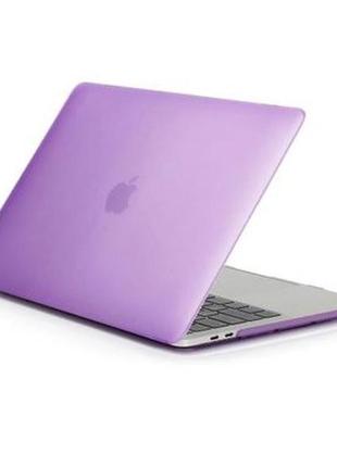 Чохол purple mac new air 13" 2020 a1932/a2179/а2337 фіолетовий пл