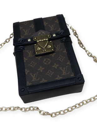 Женский кожаный кошелек в стиле louis vuitton