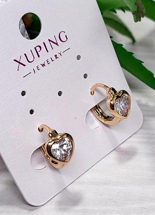 Серьги xuping 3
