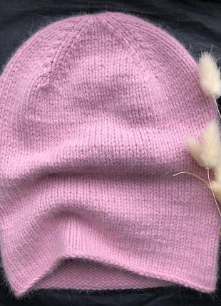 Шапка из итальянской ангоры