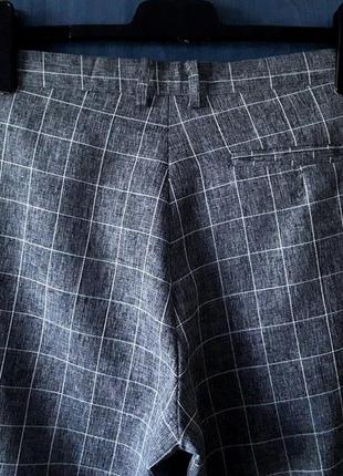 Модные тонкие укороченные штанишки, 48?-50-52?, гипоаллергенный полиэстер, натуральная вискоза, mln by boohoo4 фото
