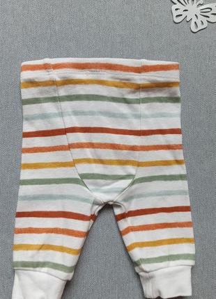 Дитячі штанці лосинки 0-3 місяці лосини легінси легінси для новонародженого хлопчика малюка2 фото