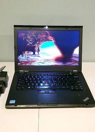 Ноутбук lenovo thinkpad t430 intel i5-3320m 120 гб 6 озу без батр