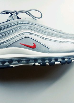 Nike air max 97 silver bullet рефлективні