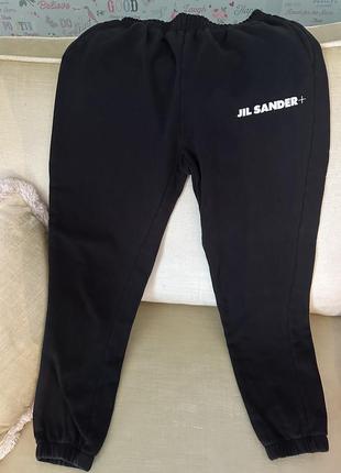 Спортивный костюм jil sander, костюм спортивный черный2 фото