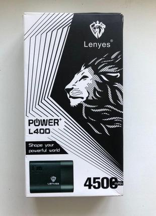 Power bank lenyes зовнішній акумулятор powerbank 10000 mah