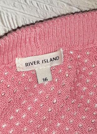 💝2+1=4 нежно-розовый свитер с открытыми плечами river island, размер 50 - 528 фото