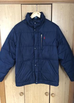 Мужской зимний пуховик куртка polo by ralph lauren