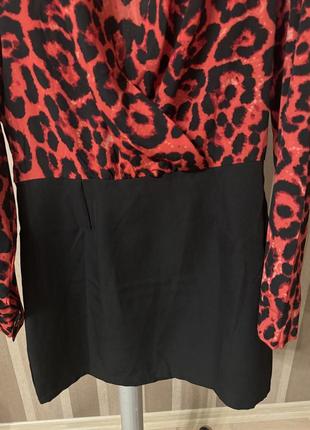 Платье в леопардовый принт shein6 фото