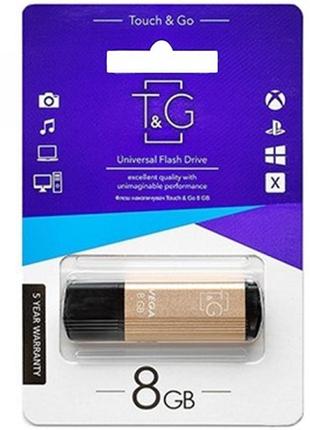 Флешка-накопичувач usb flash 16gb t&g vega gold