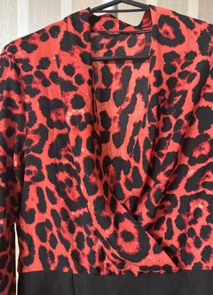 Платье в леопардовый принт shein5 фото