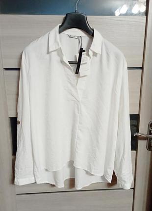 ❤️новая белая блуза рубашка stradivarius