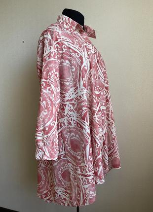 Сукня-сорочка з асиметричним низом2 фото