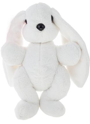 Мягкая игрушка кролик 37 см алина белый4 фото