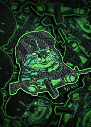 Шеврон "кіт" на липучці велкро ( патчі нашивки )
