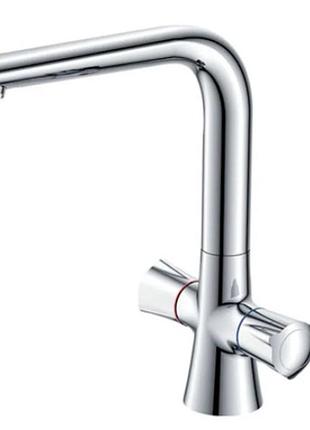 Змiшувач для кухнi latres q-tap franco 011 хром