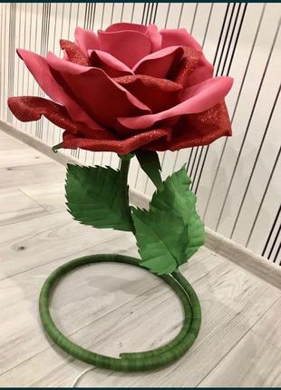 Світильник-троянда2 фото