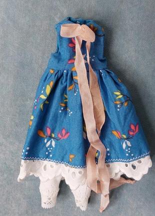Сукня для яльки блайз  без рукавов2 фото