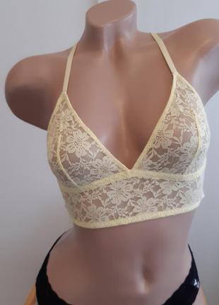 Ажурне білизна, бралетт розмір s, h&m