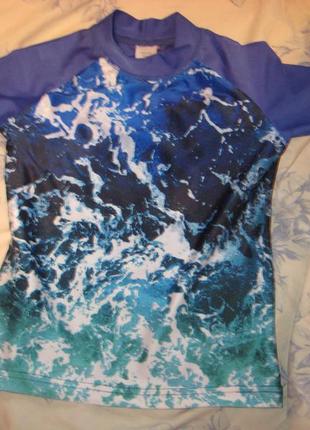 Футболка плавальна, б/у, на вік 6 років