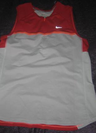 Майка nike running, dri-fit, р. м (44-46), б/у