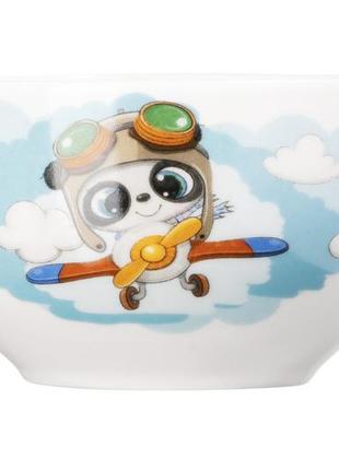 Комплект посуду ardesto panda pilot порцеляна 3 предмети (ar3451ps)3 фото