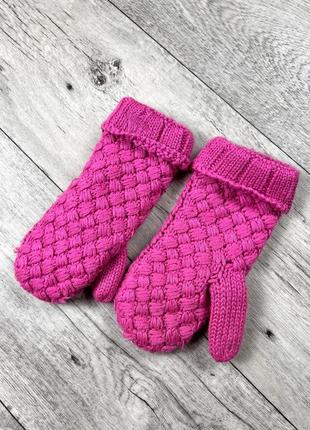 Adidas рукавицы варешки s размер вязаные женские оригинал