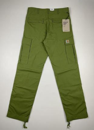 Брюки карго carhartt wip regular cargo pants оригинал мужские хаки брючины i0158753 фото