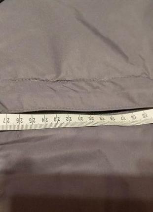 Гірськолижні штани americano 164 см сірі екіпірування для сноубор6 фото
