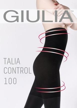 Жіночі колготки з високою талією talia control 100 den