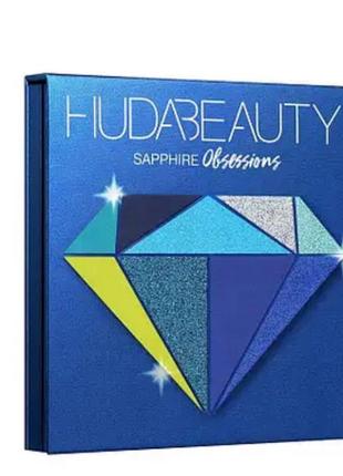 Тени huda beauty obsessions palette (sapphire2 фото