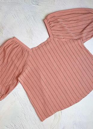 💝2+1=4 красивая свободная персиково-розовая блуза f&amp;f, размер 52 - 544 фото