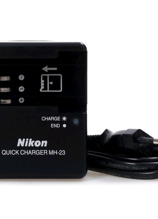 Зарядний пристрій nikon mh-23 d40 d60 d5000 d3000 en-el9 зарядк