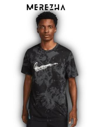 Футболка майки nike m nk df tee run divisn aop (dz2729-010) оригінал!