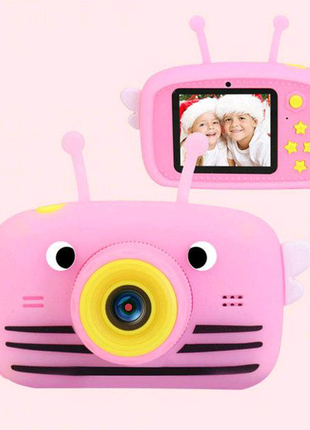 Дитячий цифровий фотоапарат smart kids (з фронтальною камерою) f4 фото
