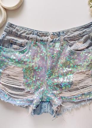Джинсові шорти мом  артикул: 19724