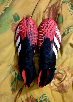 ‼️бутси сороконіжки adidas predator mutator 20.1 messi nemeziz 42р 43р оригінал4 фото