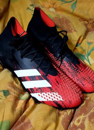 ‼️бутси сороконіжки adidas predator mutator 20.1 messi nemeziz 42р 43р оригінал2 фото