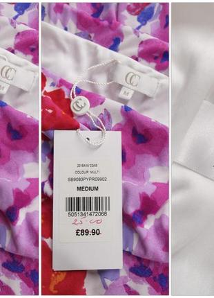 Новая брендовая юбка миди "country casuals" с ярким цветочным принтом. размер m.5 фото