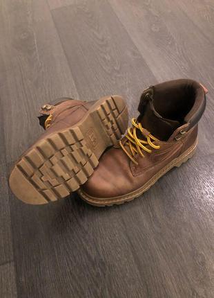 Продам зимові шкіряні черевики caterpillar2 фото