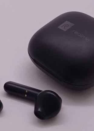 Bluetooth-навушники realme t3 tws, з боксом для зарядки, чорні