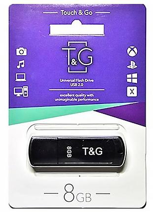 Флеш-накопичувач usb flash 8gb t&g classic black