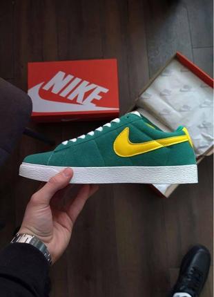 👟nike blazer low pro green🔥5 фото